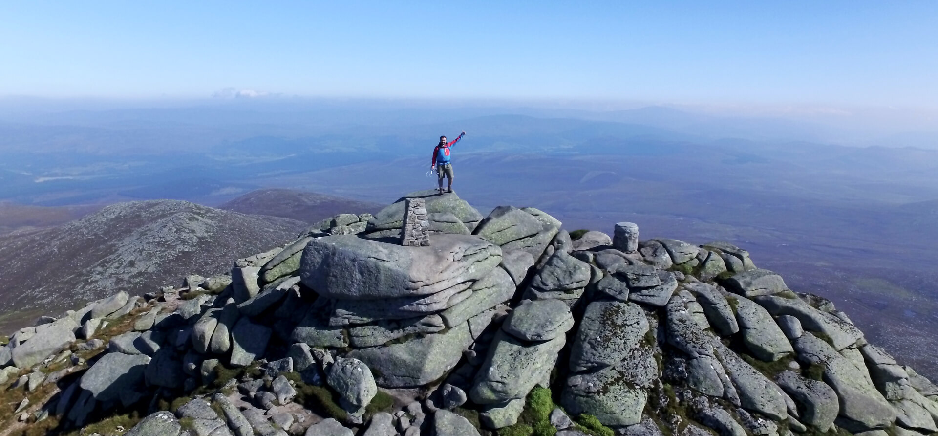 A mountain view of the Cairngorms