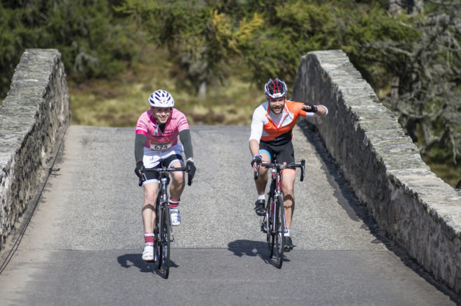 Camaraderie at the Quilter Cheviot Etape Royale