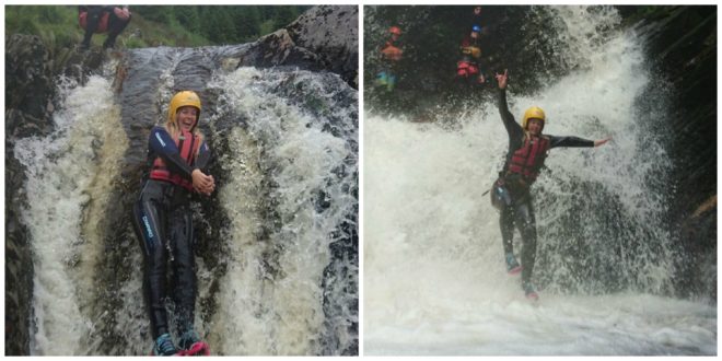 Canyoning with Active Outdoor Pursuits