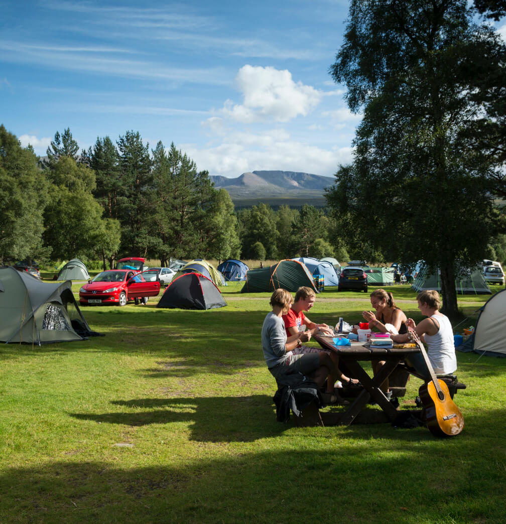 Camping in the Cairngorms National Park