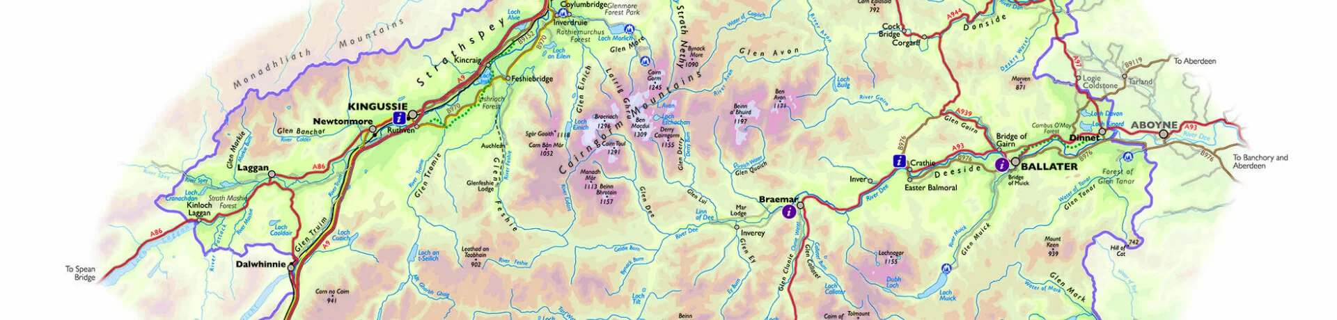 Cairngorms Map