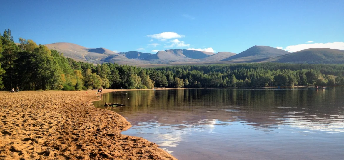 Loch Morlich beach
