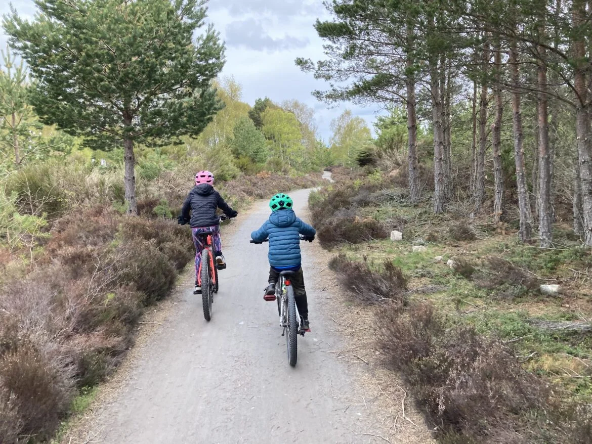 cycling the speyside way with kids