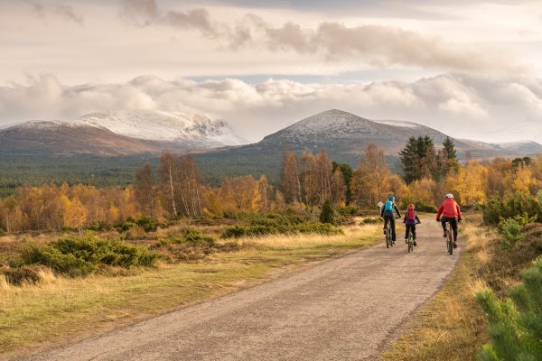 Cairngorms winter bike rides