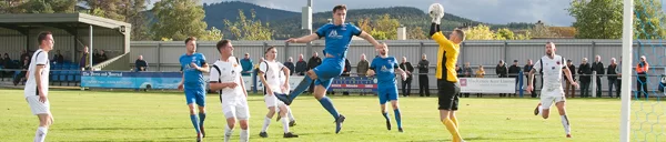 Highland League Football Match