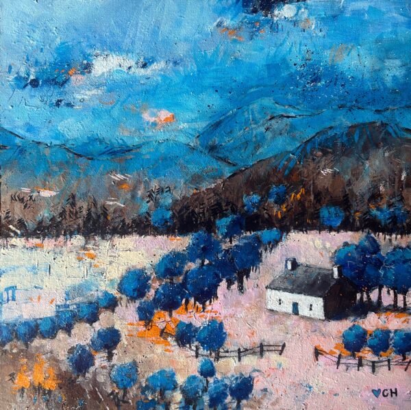 Happy Place – art exhibition by Nethy Bridge artist Cathy Haworth