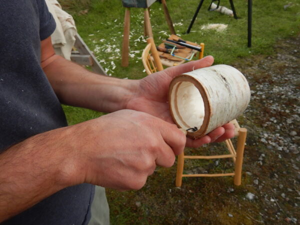 Learn how to carve a shrink pot