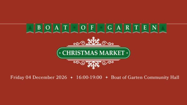 Boat of Garten’s Christmas Market