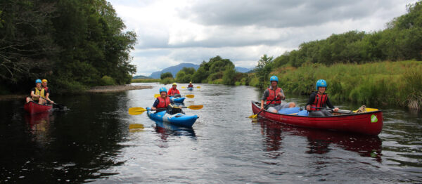 River Spey Canoe Trip with Active Outdoor Pursuits